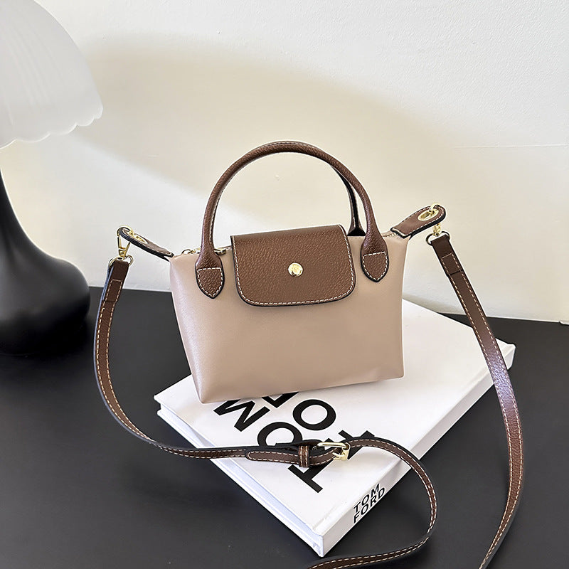 Nylon dumpling bag is a versatile single-shoulder crossbody handbag