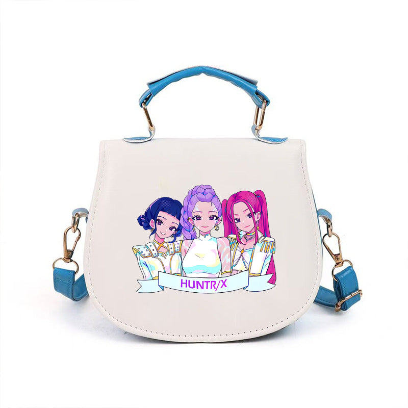 One-shoulder multi-functional portable handbag