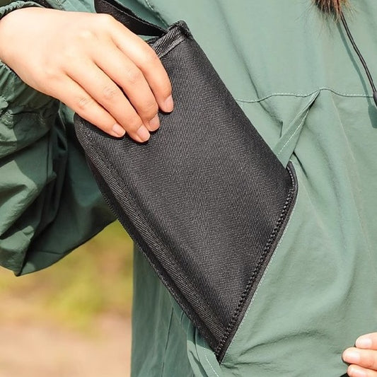 Outdoor handbag folding chair