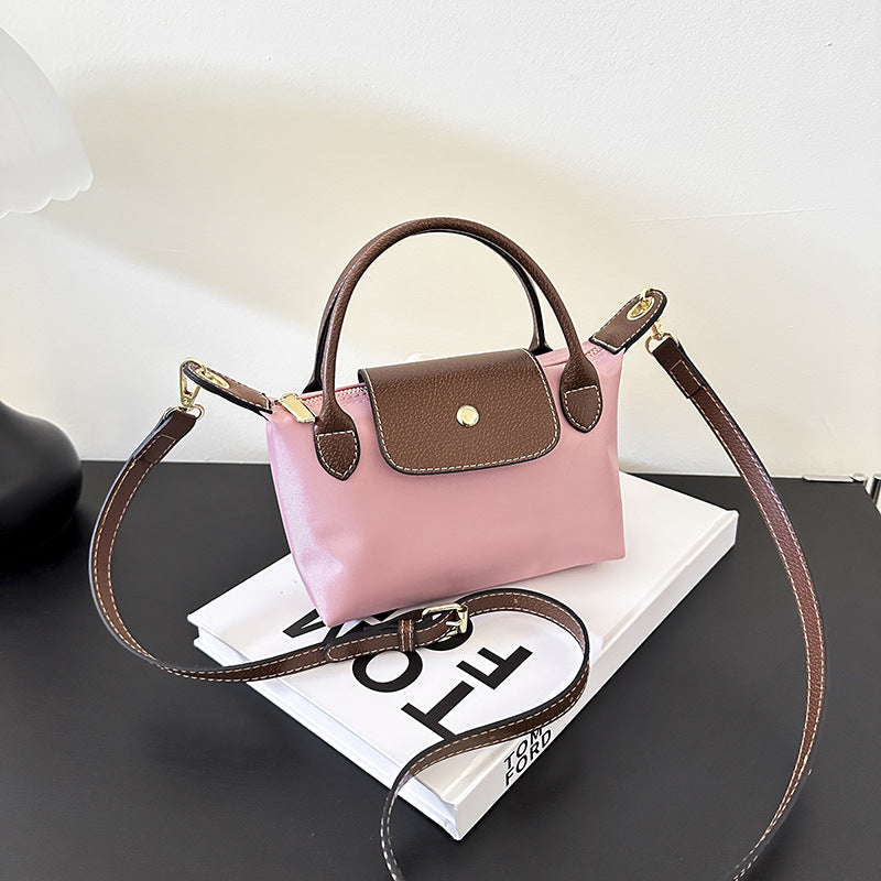 Nylon dumpling bag is a versatile single-shoulder crossbody handbag
