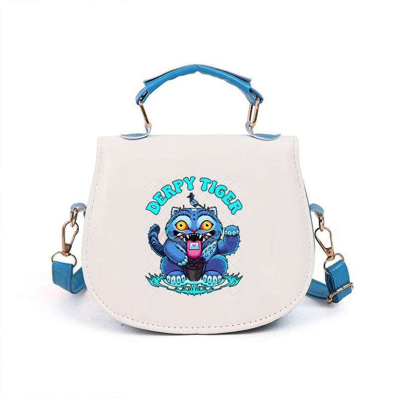 One-shoulder multi-functional portable handbag